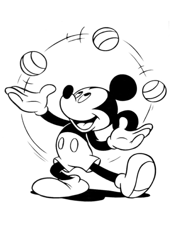 Printable Mickey Mouse Coloring Pages For Kids! | MomesCafe